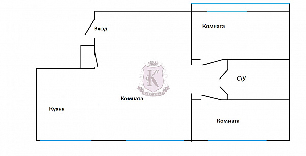 Снять 3-к квартиру, 72 кв.м.