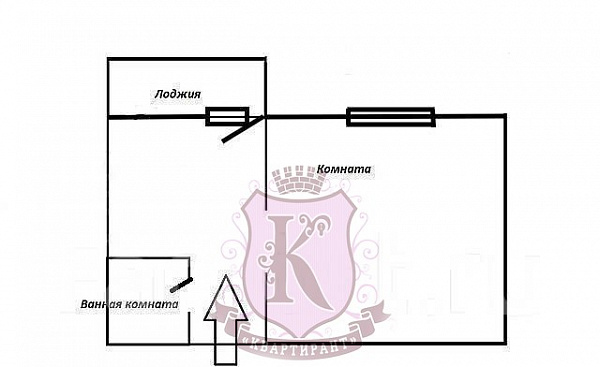 Снять 1-к квартиру, 40 кв.м.