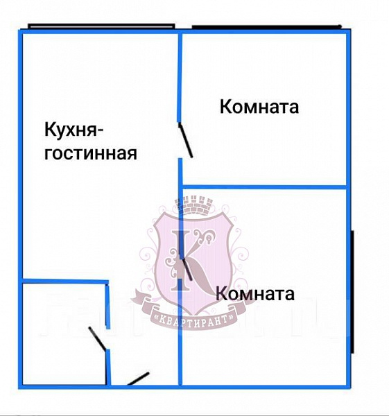 Снять 2-к квартиру, 1 кв.м.