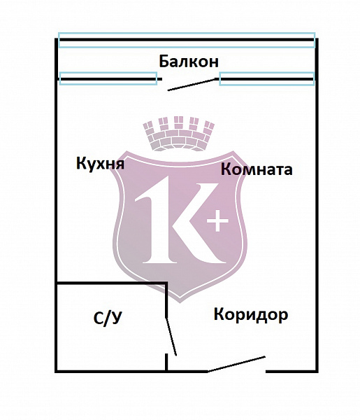 Снять , 38 кв.м.