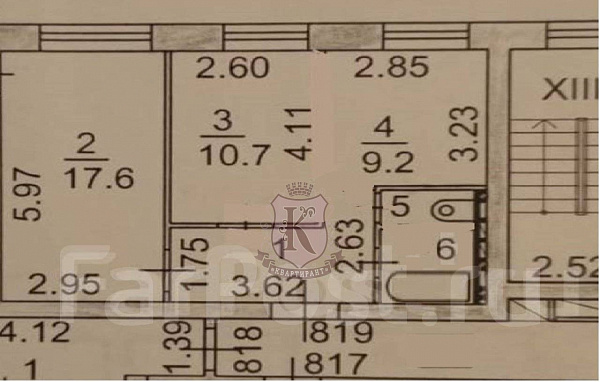 Снять 2-к квартиру, 50 кв.м.