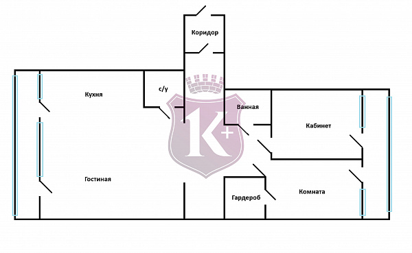 Снять 3-к квартиру, 120 кв.м.