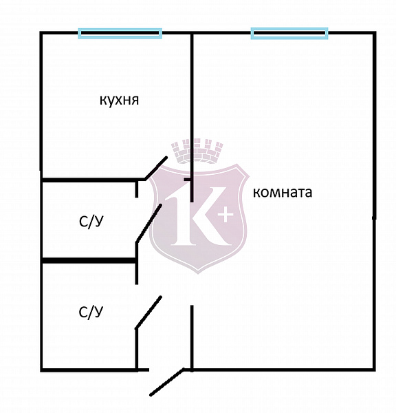 Снять 1-к квартиру, 35 кв.м.