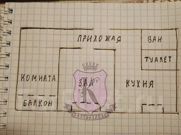 Снять 2-к квартиру, 50 кв.м.