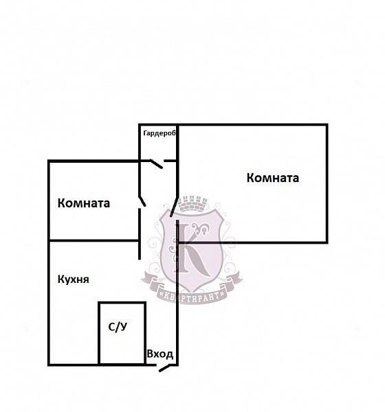 Снять 2-к квартиру, 43 кв.м.