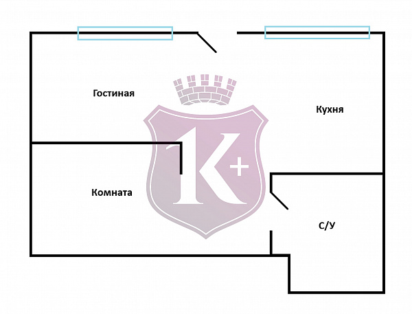Снять 1-к квартиру, 20 кв.м.