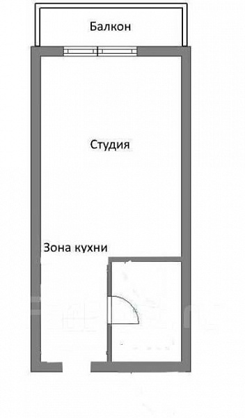Снять 1-к квартиру, 30 кв.м.
