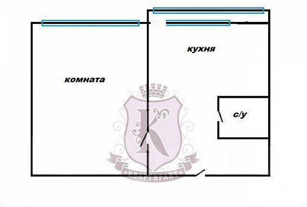Снять 1-к квартиру, 42 кв.м.