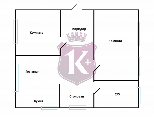Снять 3-к квартиру, 75 кв.м.