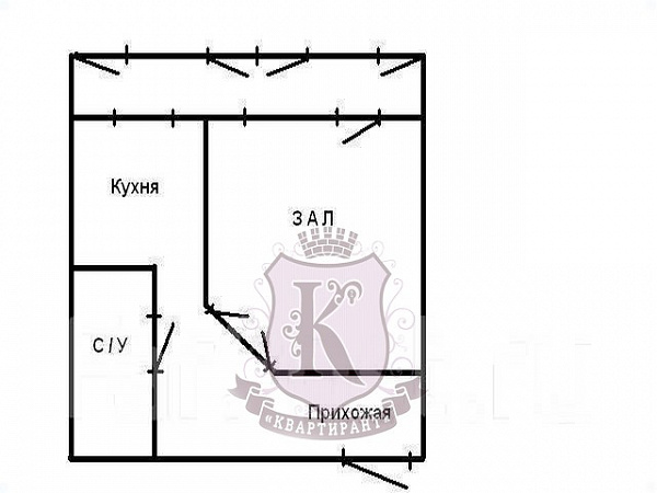 Снять 1-к квартиру, 36 кв.м.