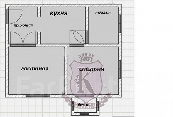 Снять 2-к квартиру, 51 кв.м.